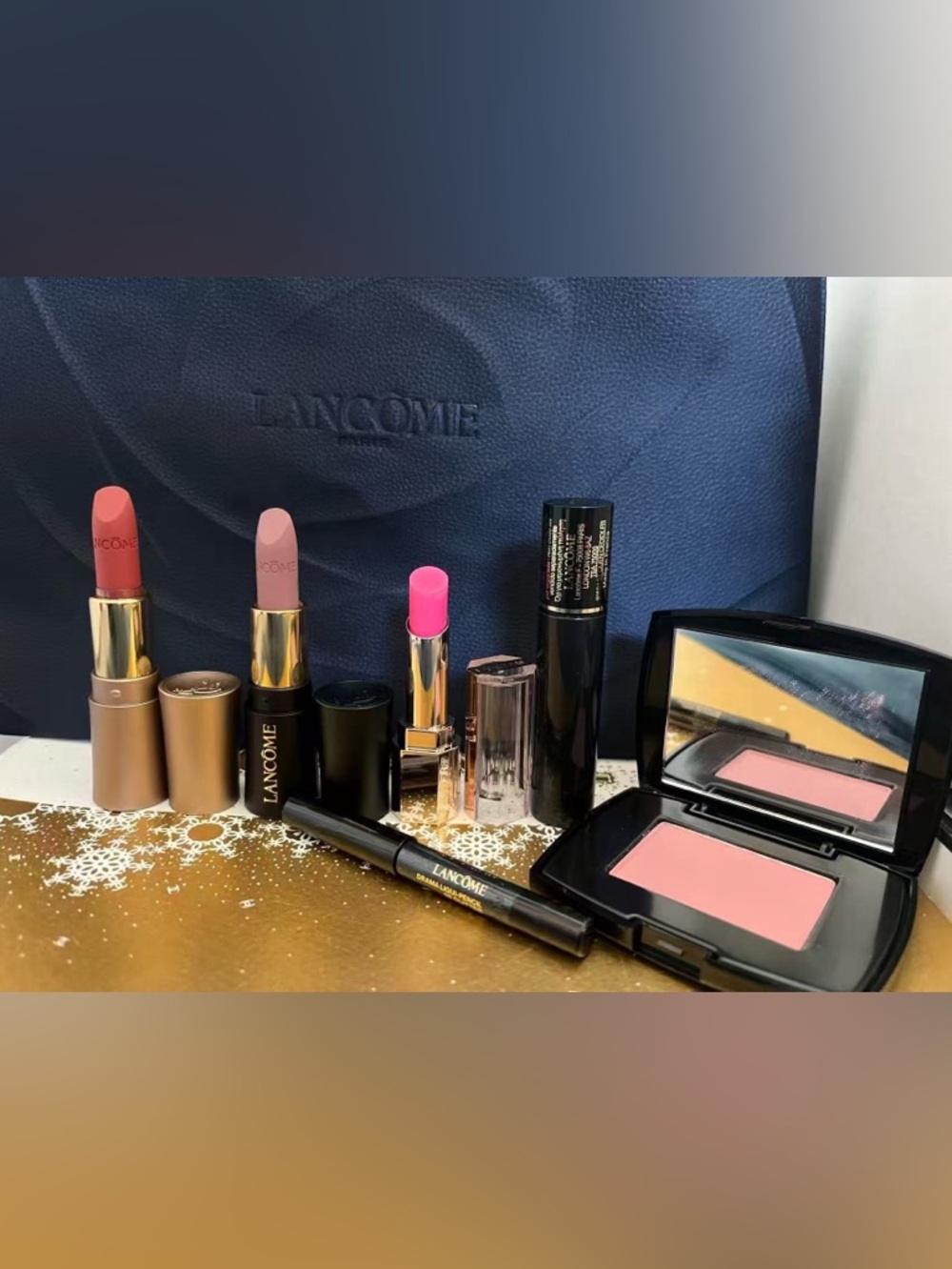 lancome makeup set lipstick mascara